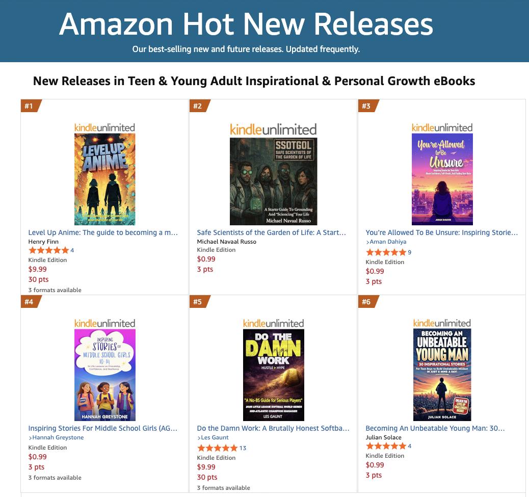 #1 in Inspirational & Personal Growth