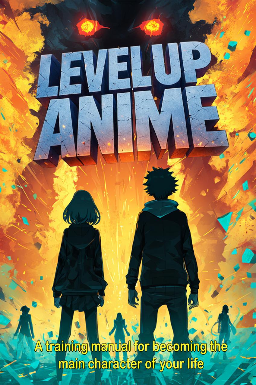 Level Up Anime Book Cover